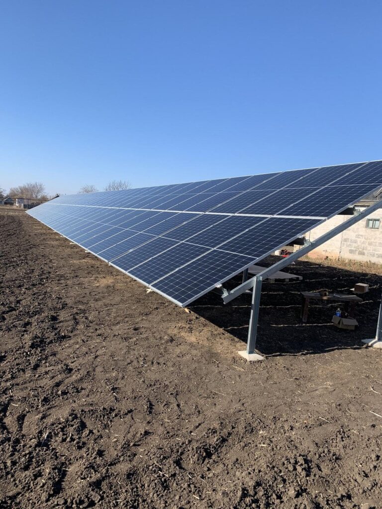 Две солнечные электростанция 30 кВт в г. Новоукраинка, Донецкая область